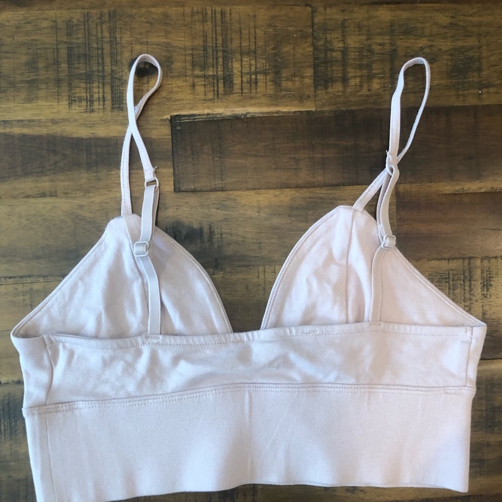 Light pink crop top